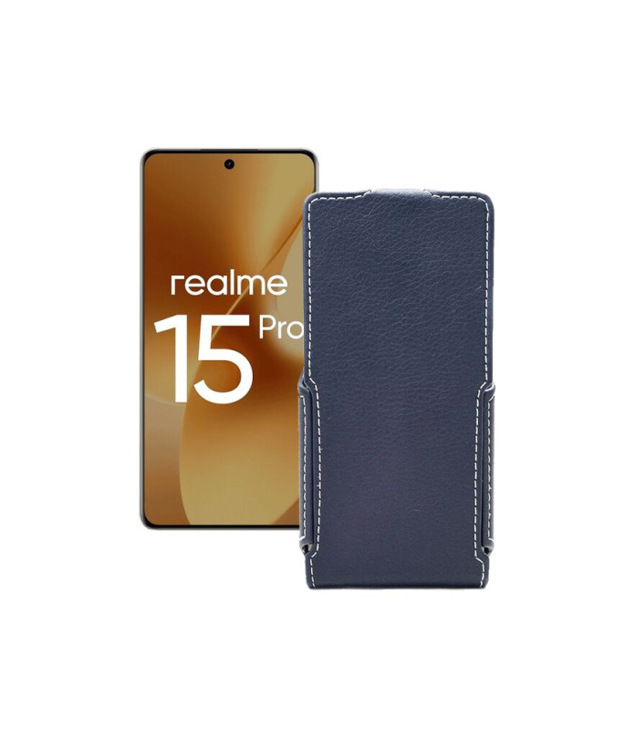 Чохол-флип з екошкіри для телефону Realme 15 Pro (RMX5101)
