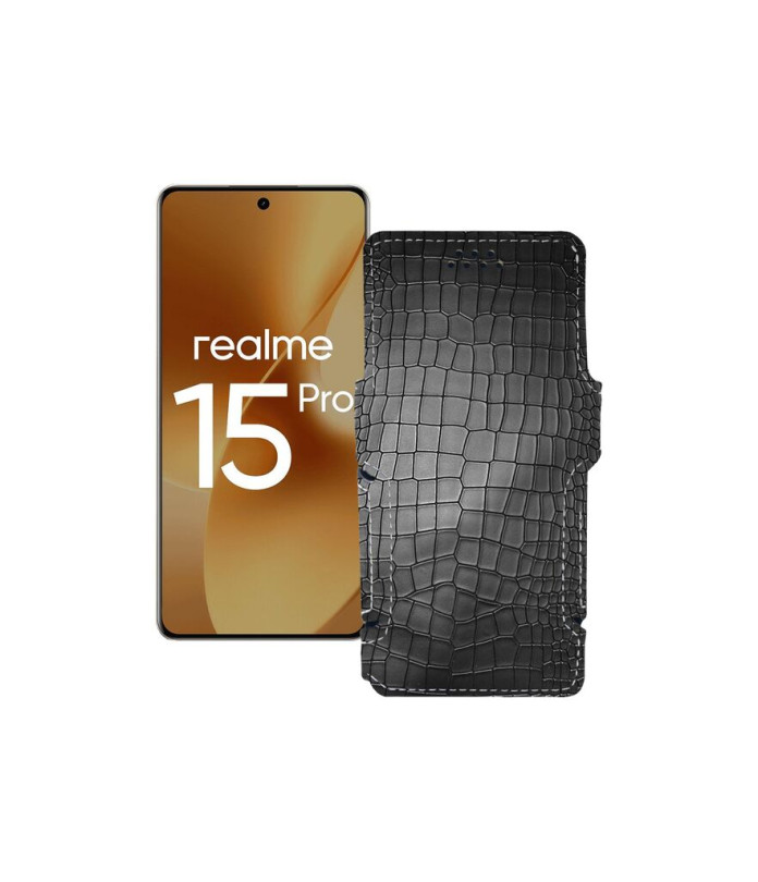 Чохол-книжка з екошкіри для телефону Realme 15 Pro (RMX5101)
