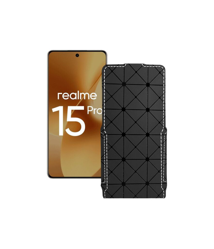 Чохол-флип з екошкіри для телефону Realme 15 Pro (RMX5101)