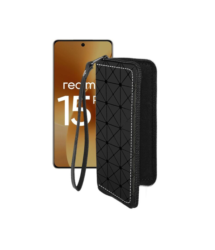 Чохол-гаманець з екошкіри для телефону Realme 15 Pro (RMX5101)