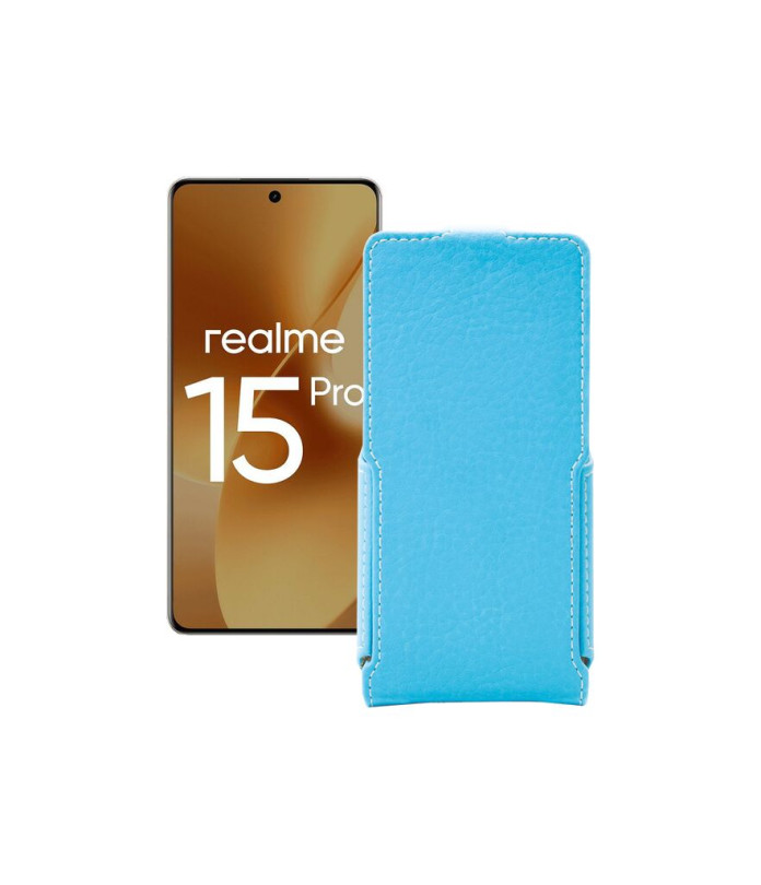Чохол-флип з екошкіри для телефону Realme 15 Pro (RMX5101)