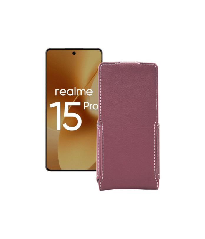 Чохол-флип з екошкіри для телефону Realme 15 Pro (RMX5101)