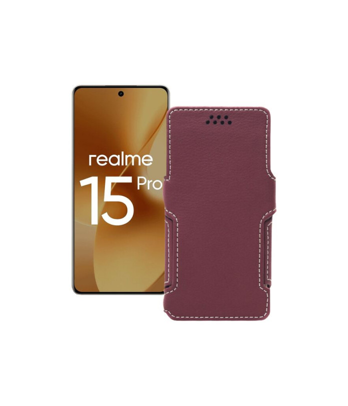 Чохол-книжка з екошкіри для телефону Realme 15 Pro (RMX5101)