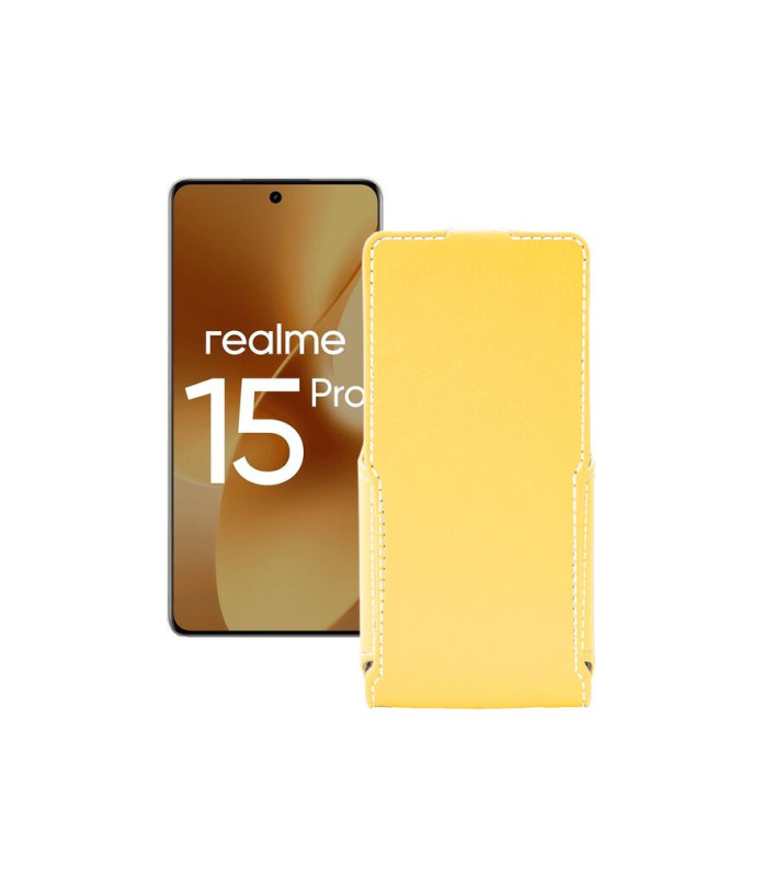 Чохол-флип з екошкіри для телефону Realme 15 Pro (RMX5101)