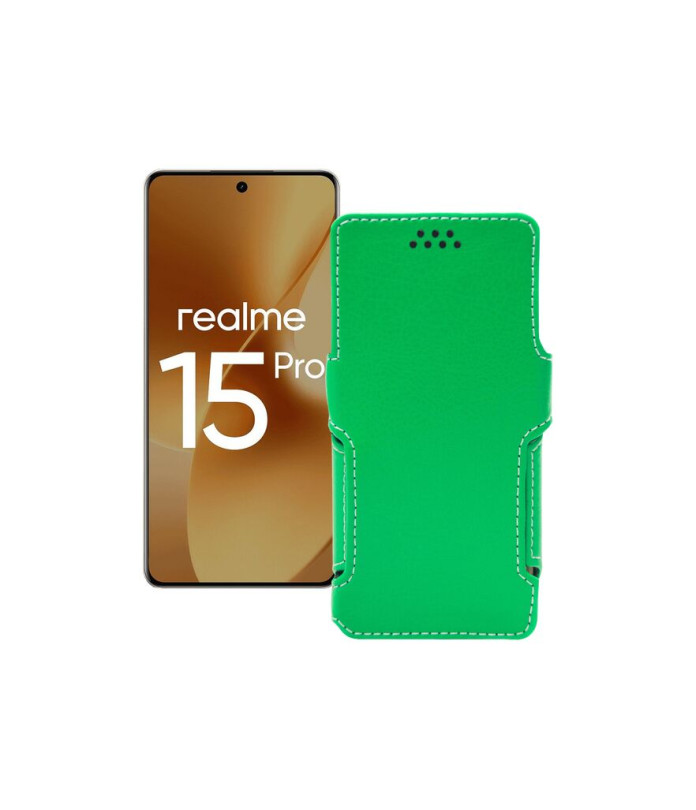 Чохол-книжка з екошкіри для телефону Realme 15 Pro (RMX5101)