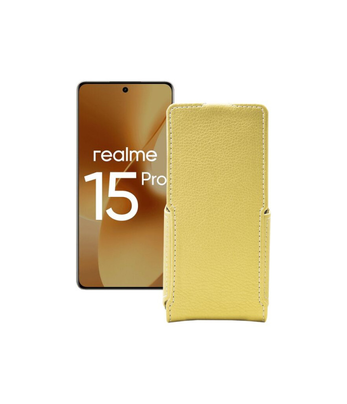 Чохол-флип з екошкіри для телефону Realme 15 Pro (RMX5101)