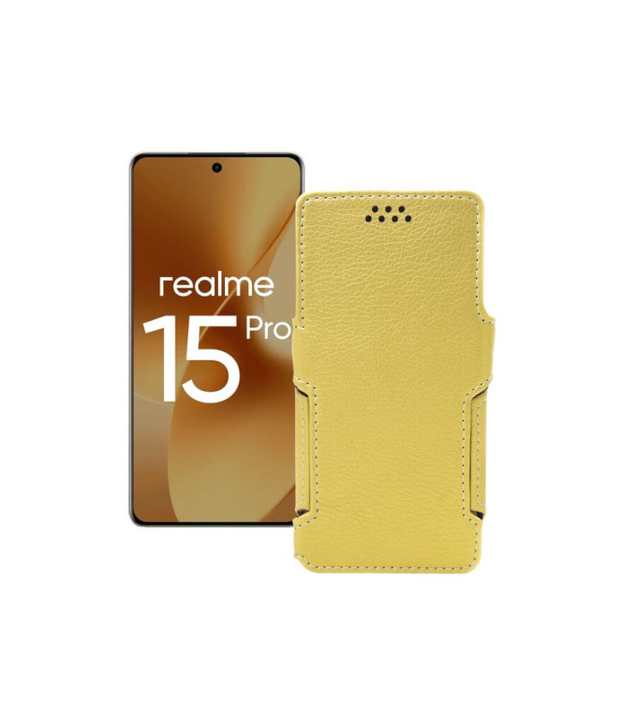Чохол-книжка з екошкіри для телефону Realme 15 Pro (RMX5101)