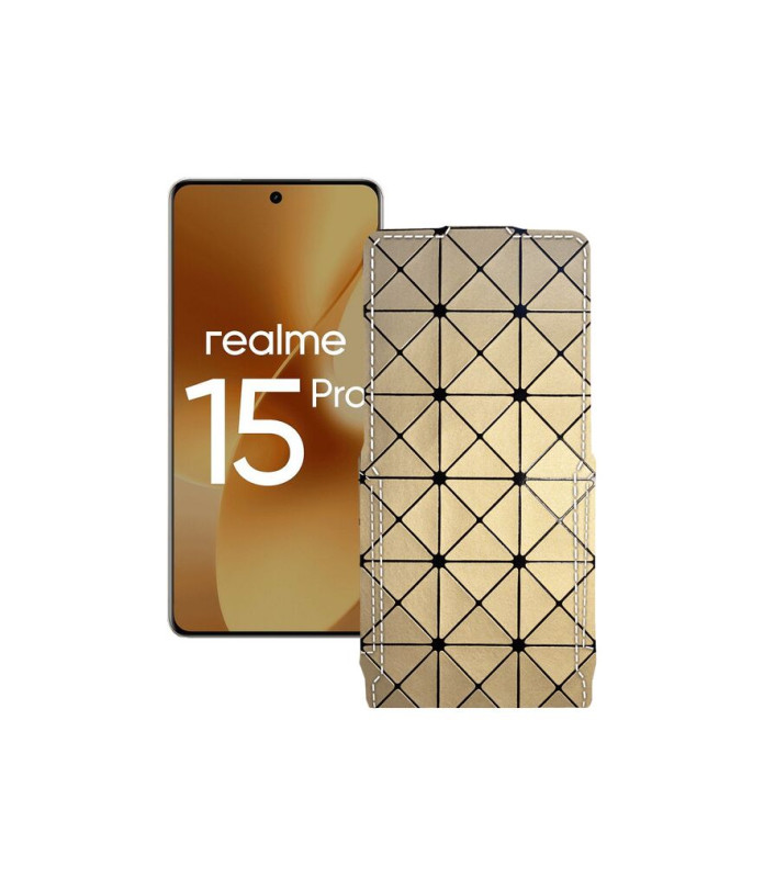 Чохол-флип з екошкіри для телефону Realme 15 Pro (RMX5101)