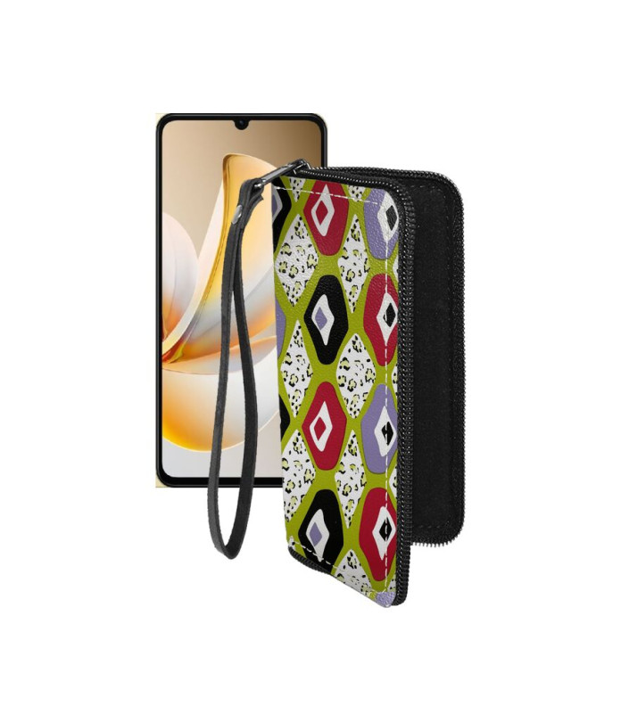 Чохол-гаманець з екошкіри для телефону Realme Note 70 (70T)