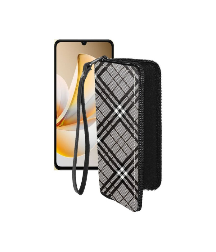 Чохол-гаманець з екошкіри для телефону Realme Note 70 (70T)