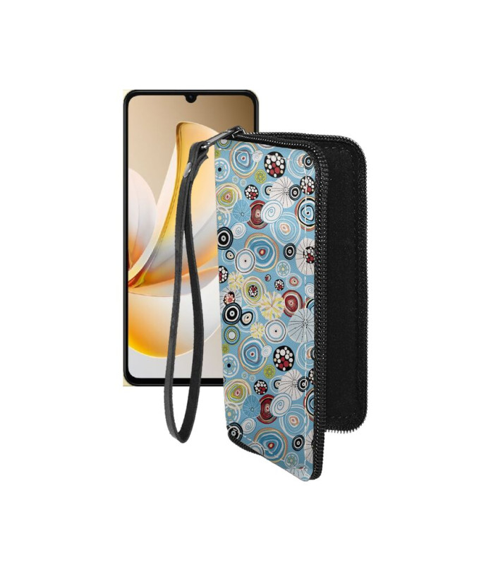 Чохол-гаманець з екошкіри для телефону Realme Note 70 (70T)