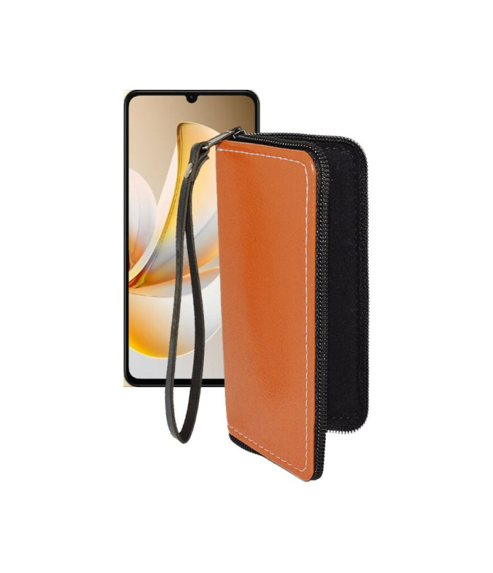 Чохол-гаманець з екошкіри для телефону Realme Note 70 (70T)