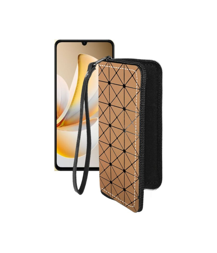 Чохол-гаманець з екошкіри для телефону Realme Note 70 (70T)