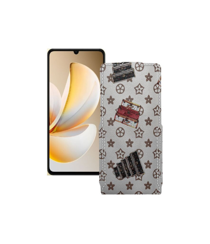 Чохол-флип з екошкіри для телефону Realme Note 70 (70T)