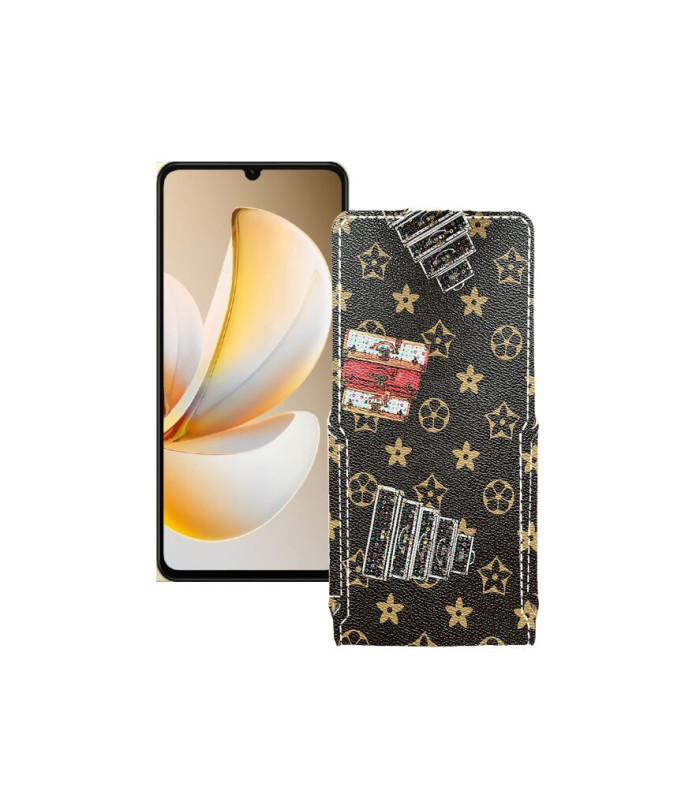 Чохол-флип з екошкіри для телефону Realme Note 70 (70T)