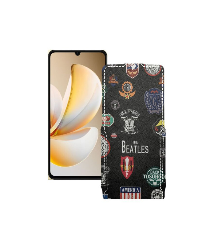 Чохол-флип з екошкіри для телефону Realme Note 70 (70T)