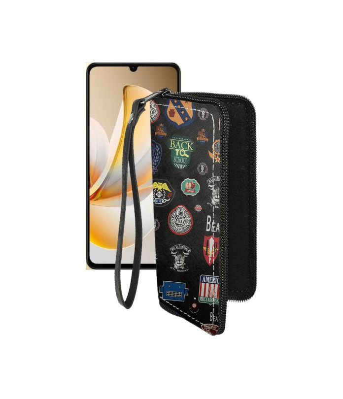 Чохол-гаманець з екошкіри для телефону Realme Note 70 (70T)