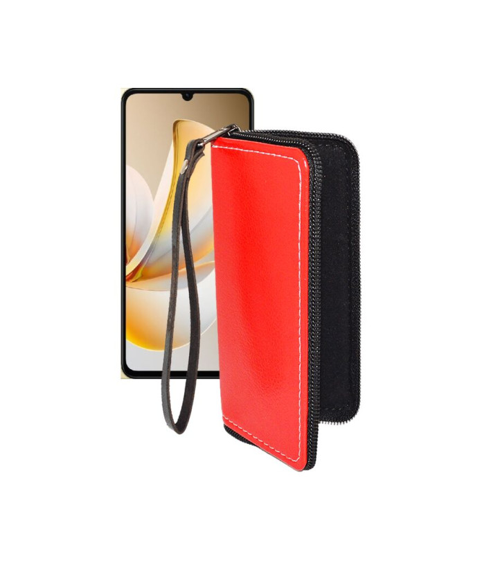 Чохол-гаманець з екошкіри для телефону Realme Note 70 (70T)