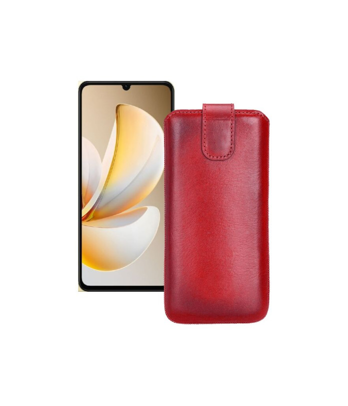 Витяжка з екошкіри для телефону Realme Note 70 (70T)