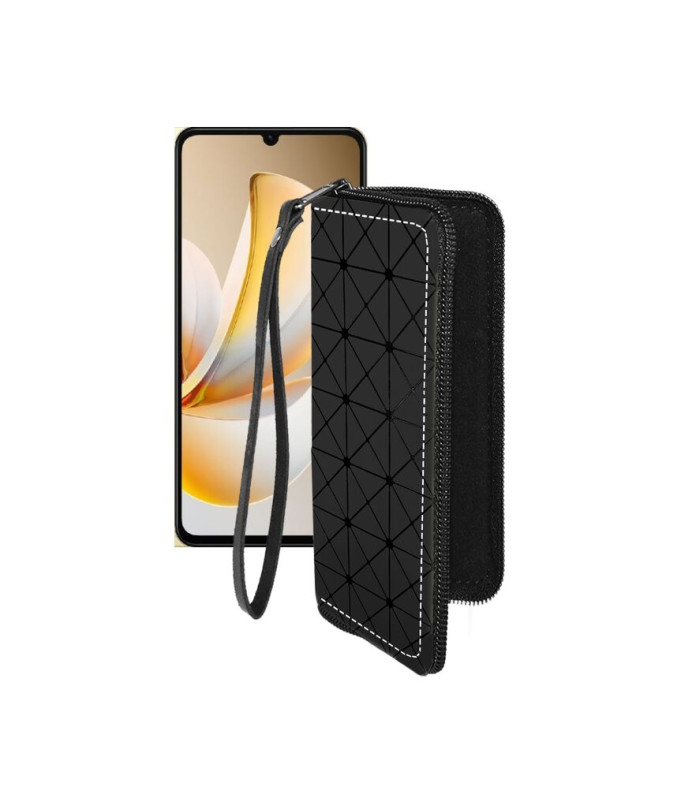 Чохол-гаманець з екошкіри для телефону Realme Note 70 (70T)