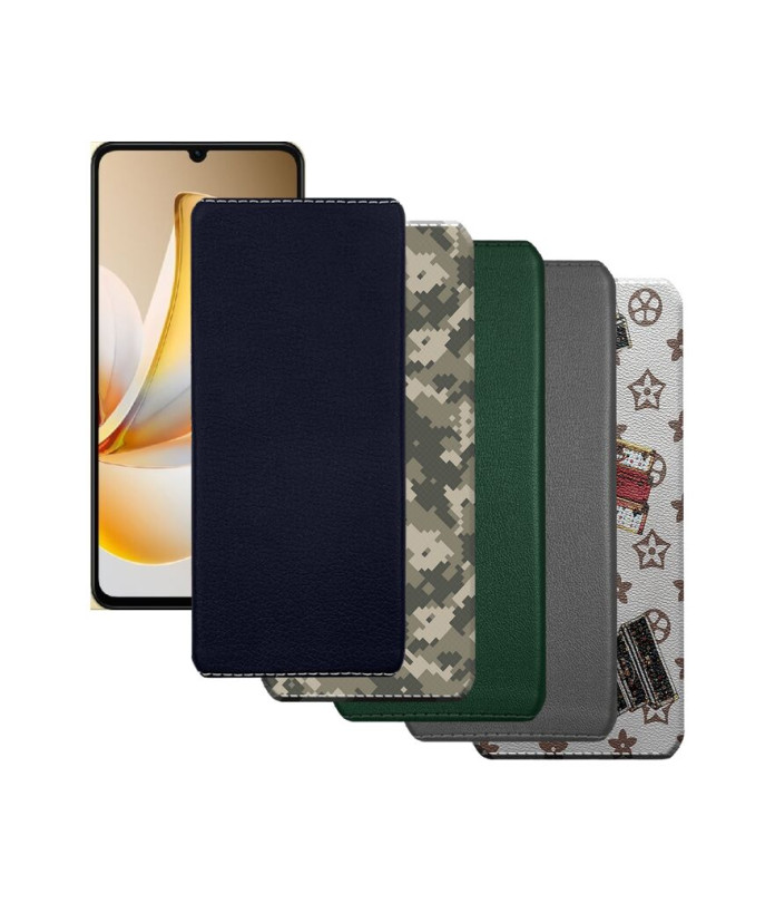 Накладка з екошкіри для телефону Realme Note 70 (70T)