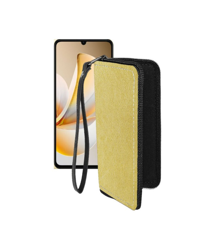 Чохол-гаманець з екошкіри для телефону Realme Note 70 (70T)