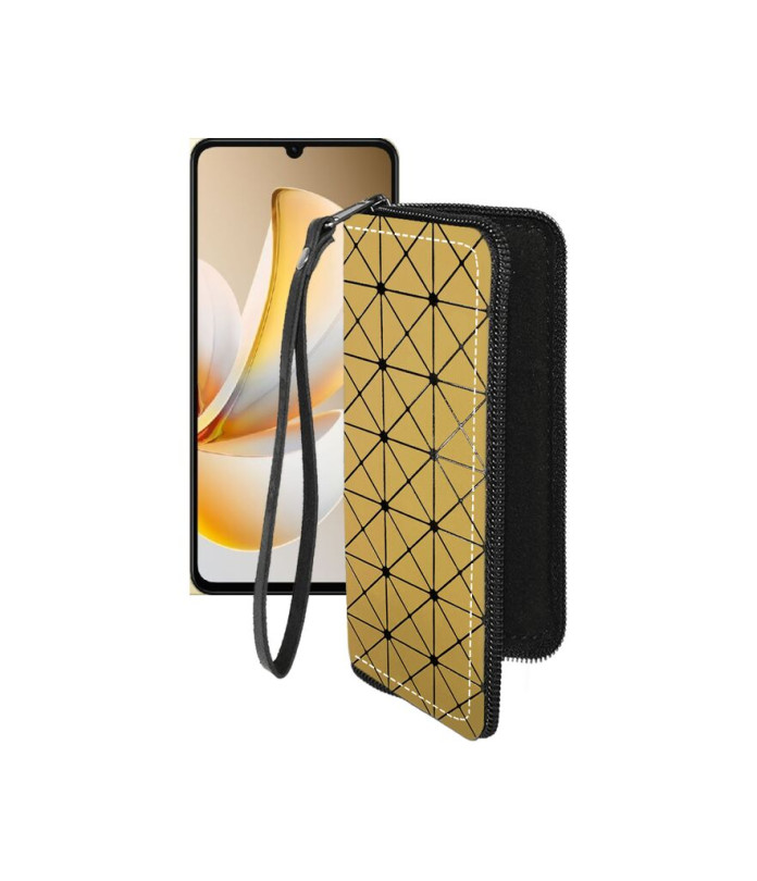 Чохол-гаманець з екошкіри для телефону Realme Note 70 (70T)