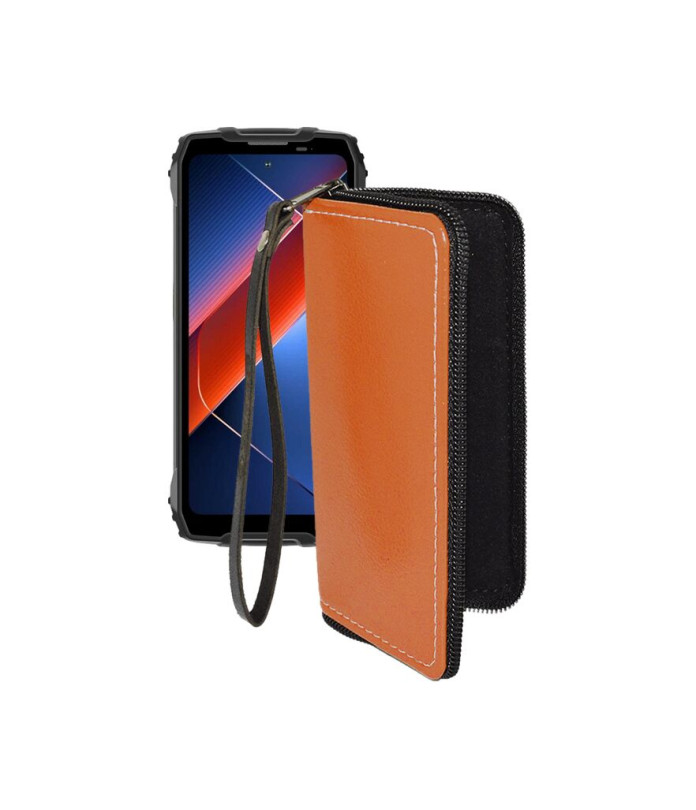 Чохол-гаманець з екошкіри для телефону Blackview BL7000