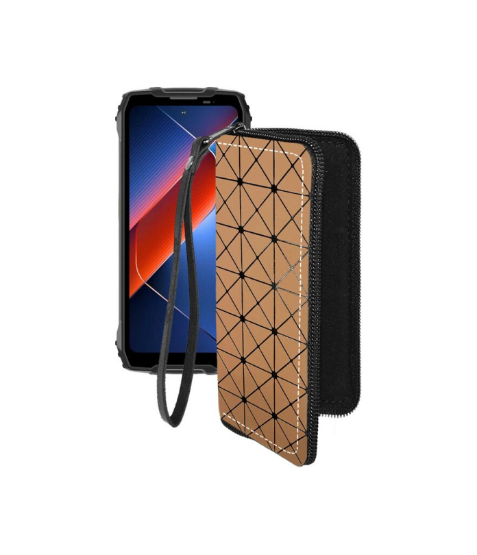 Чохол-гаманець з екошкіри для телефону Blackview BL7000