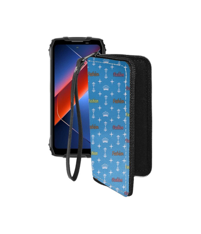 Чохол-гаманець з екошкіри для телефону Blackview BL7000