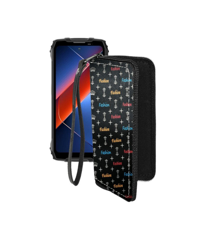 Чохол-гаманець з екошкіри для телефону Blackview BL7000