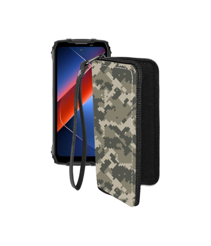 Чохол-гаманець з екошкіри для телефону Blackview BL7000