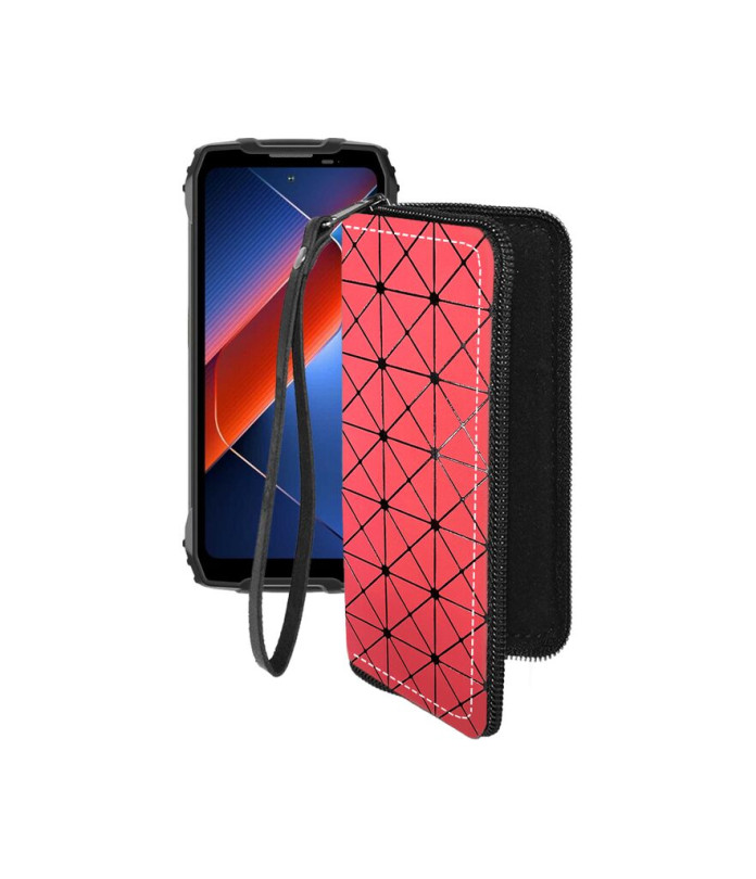 Чохол-гаманець з екошкіри для телефону Blackview BL7000