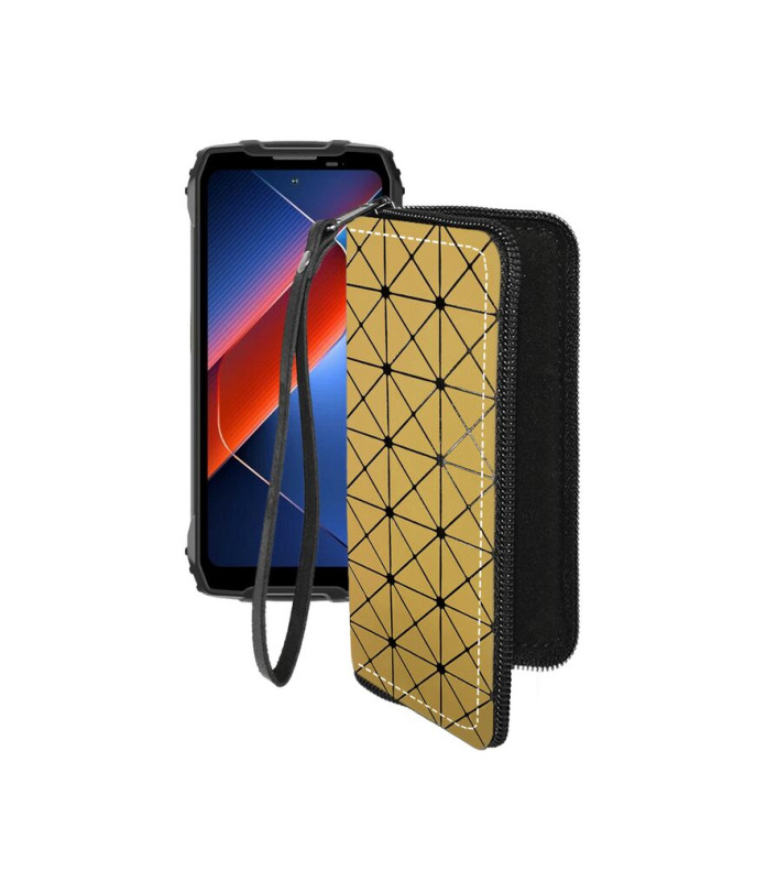 Чохол-гаманець з екошкіри для телефону Blackview BL7000