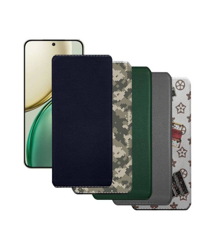 Накладка з екошкіри для телефону Honor X9d 5G