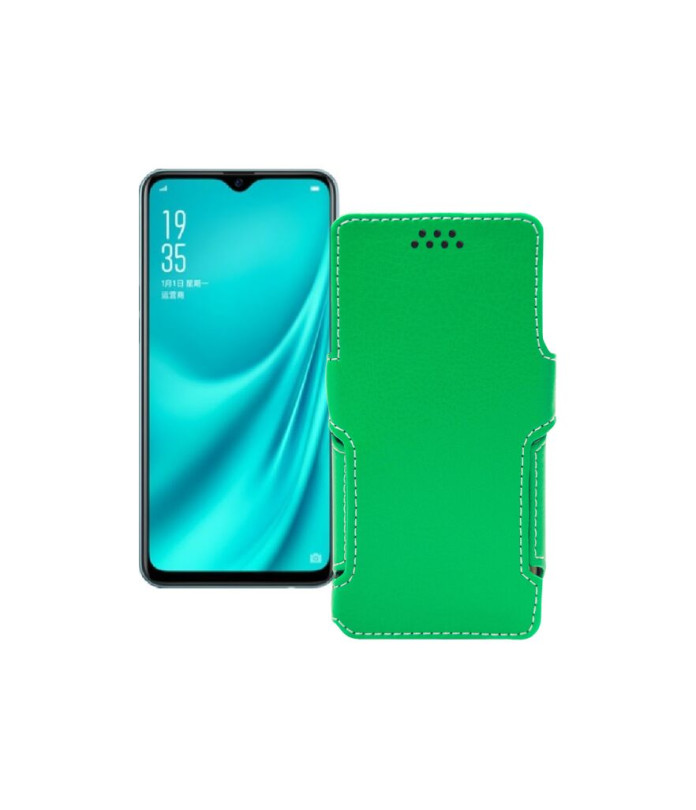 Чохол-книжка з екошкіри для телефону OPPO R15x