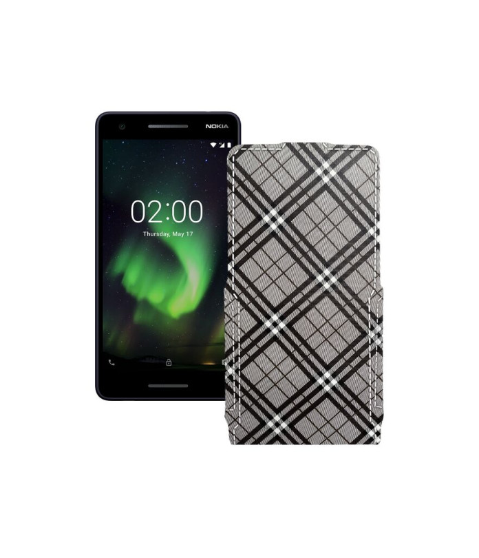 Чохол-флип з екошкіри для телефону Nokia 2.1