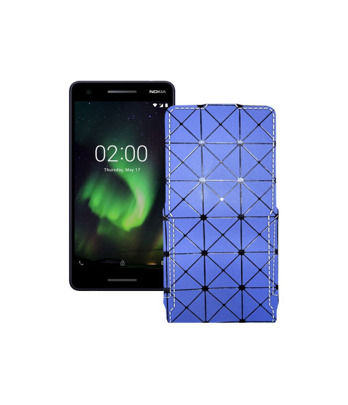 Чохол-флип з екошкіри для телефону Nokia 2.1