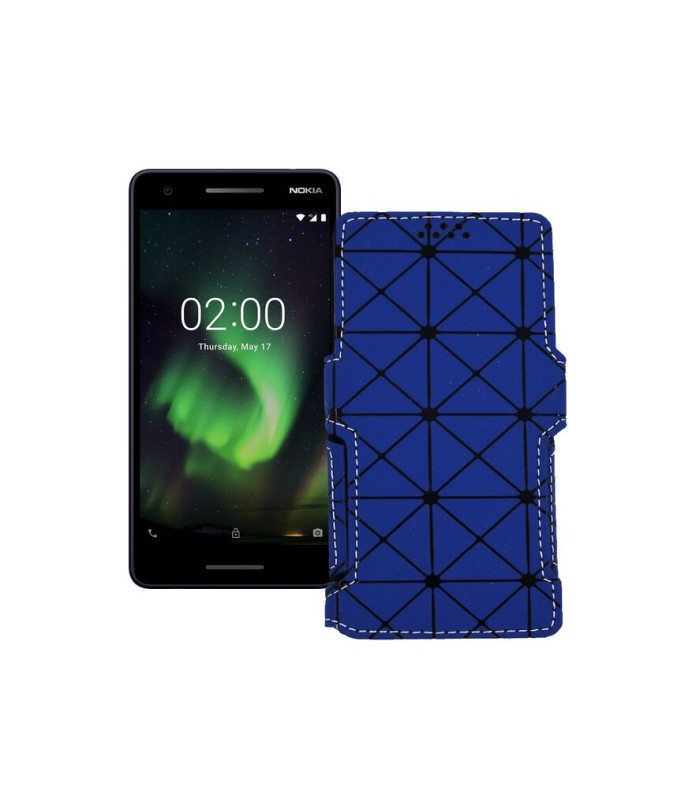 Чохол-книжка з екошкіри для телефону Nokia 2.1