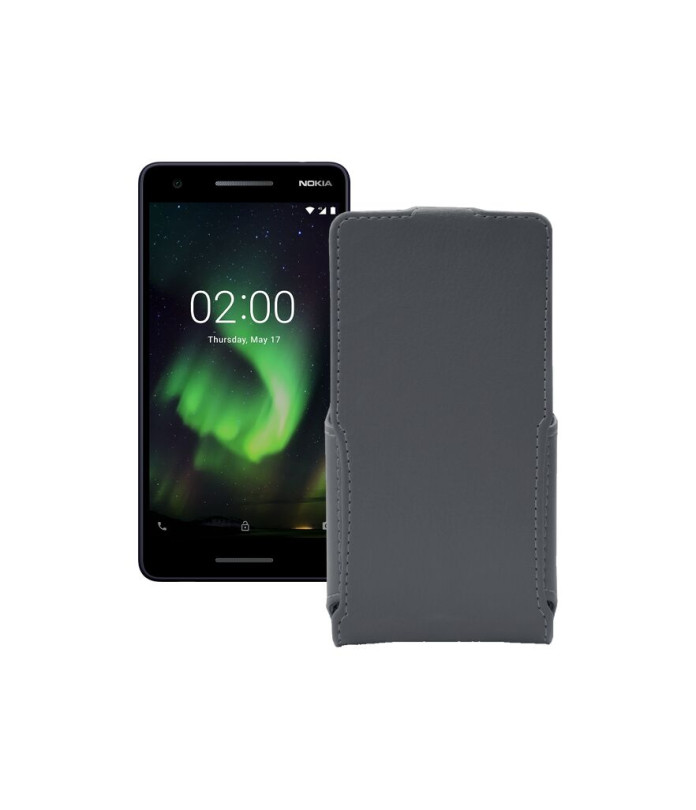 Чохол-флип з екошкіри для телефону Nokia 2.1