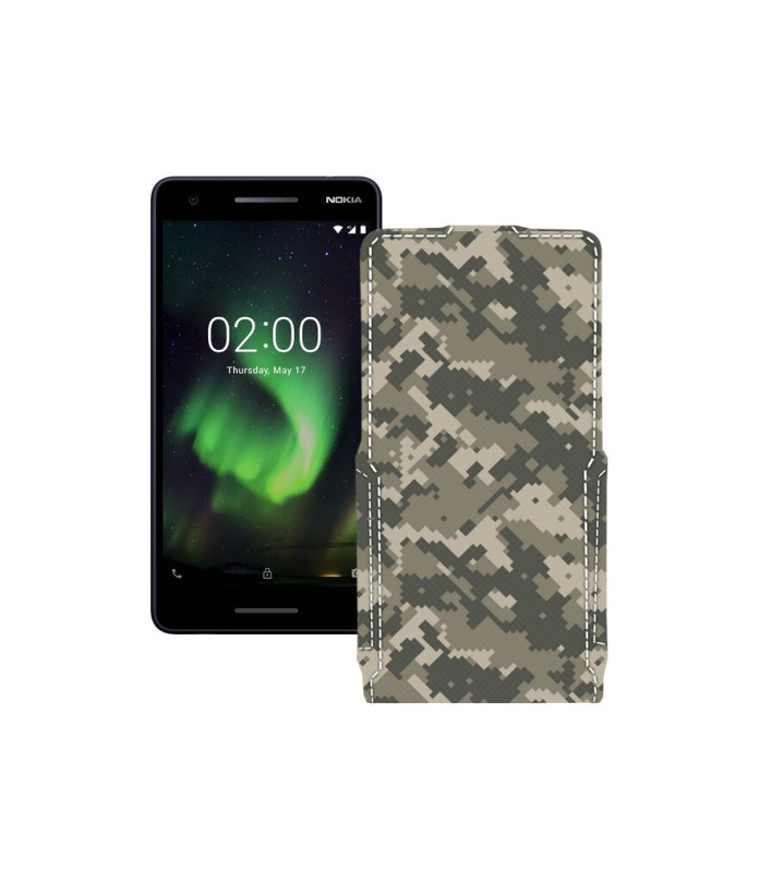 Чохол-флип з екошкіри для телефону Nokia 2.1