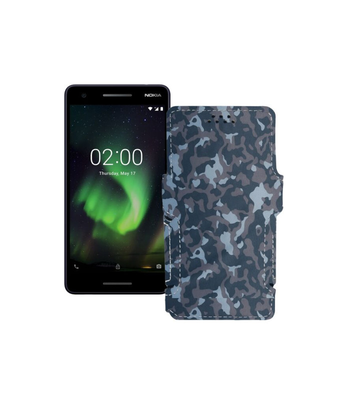 Чохол-книжка з екошкіри для телефону Nokia 2.1