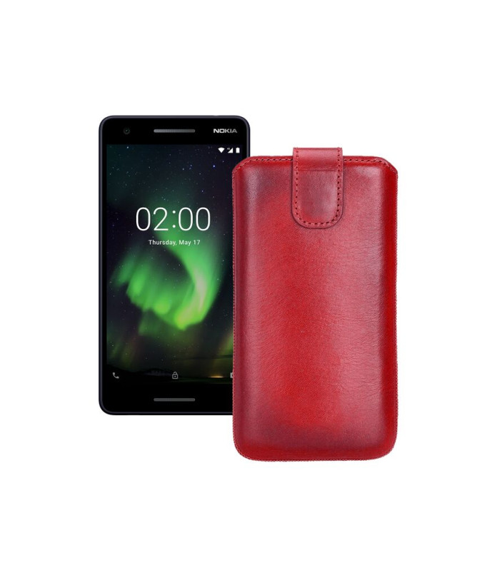 Витяжка з екошкіри для телефону Nokia 2.1