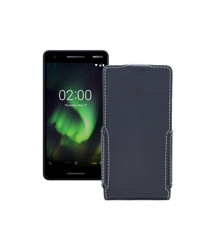 Чохол-флип з екошкіри для телефону Nokia 2.1