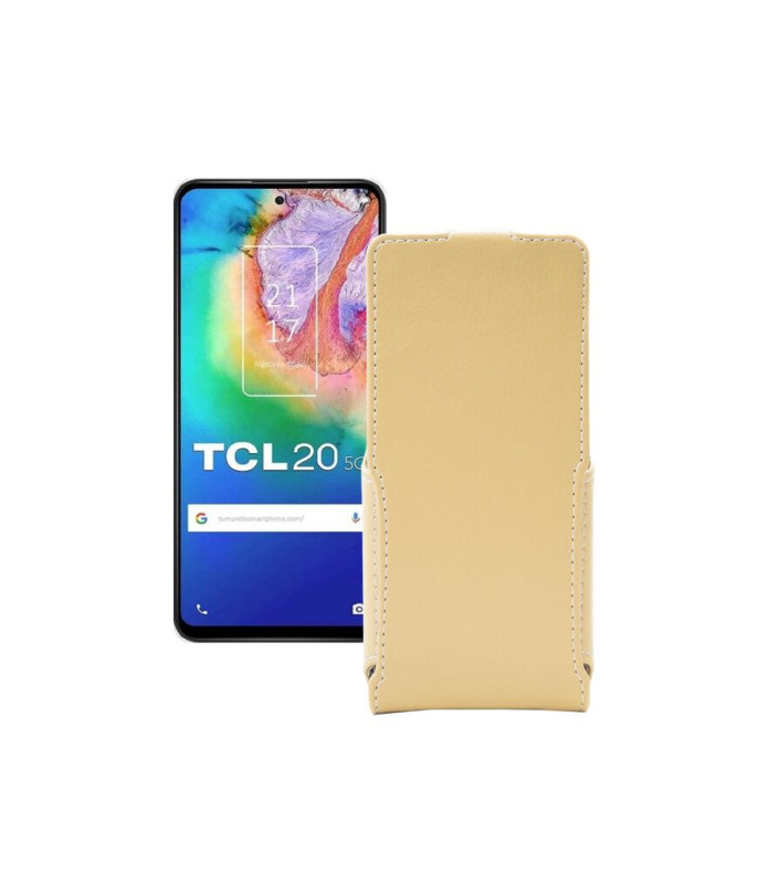 Чохол-флип з екошкіри для телефону TCL 20 5G