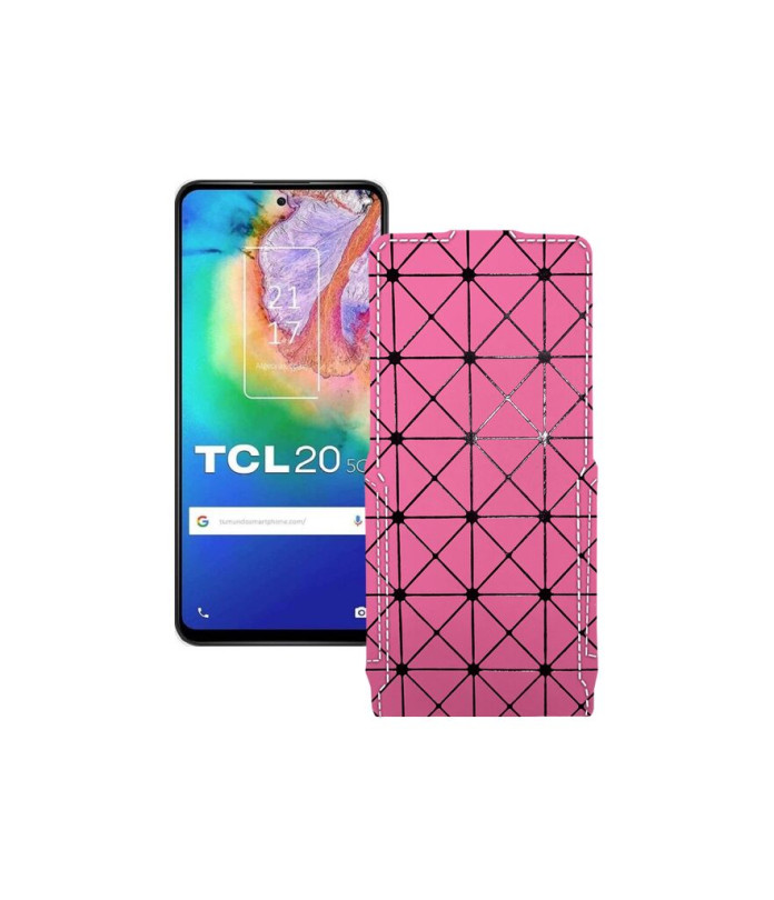 Чохол-флип з екошкіри для телефону TCL 20 5G