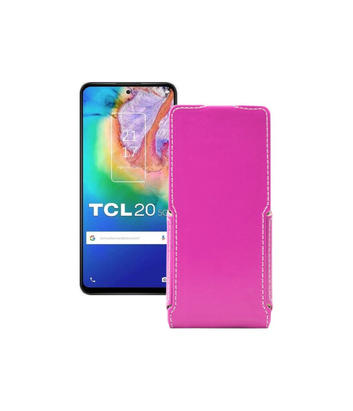 Чохол-флип з екошкіри для телефону TCL 20 5G