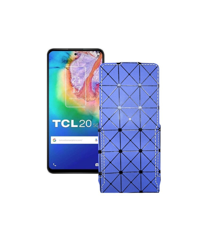 Чохол-флип з екошкіри для телефону TCL 20 5G