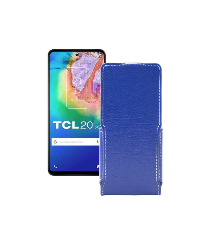 Чохол-флип з екошкіри для телефону TCL 20 5G