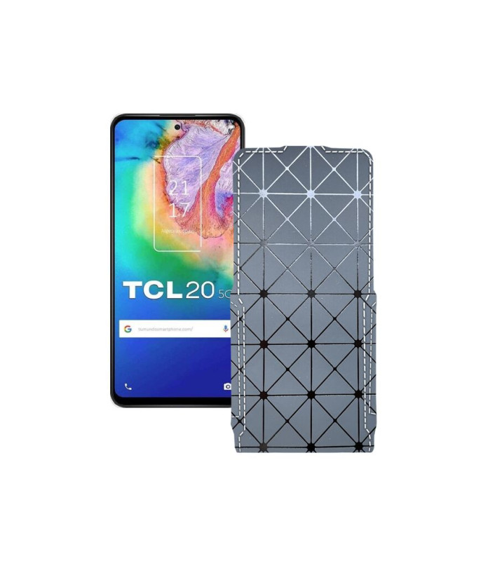 Чохол-флип з екошкіри для телефону TCL 20 5G